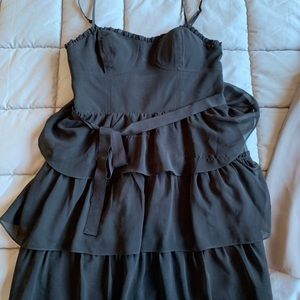 Black A&E dress.